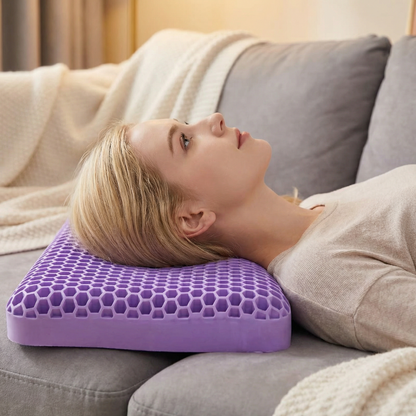 Breathable Air-Layer TPE Neck Pillow