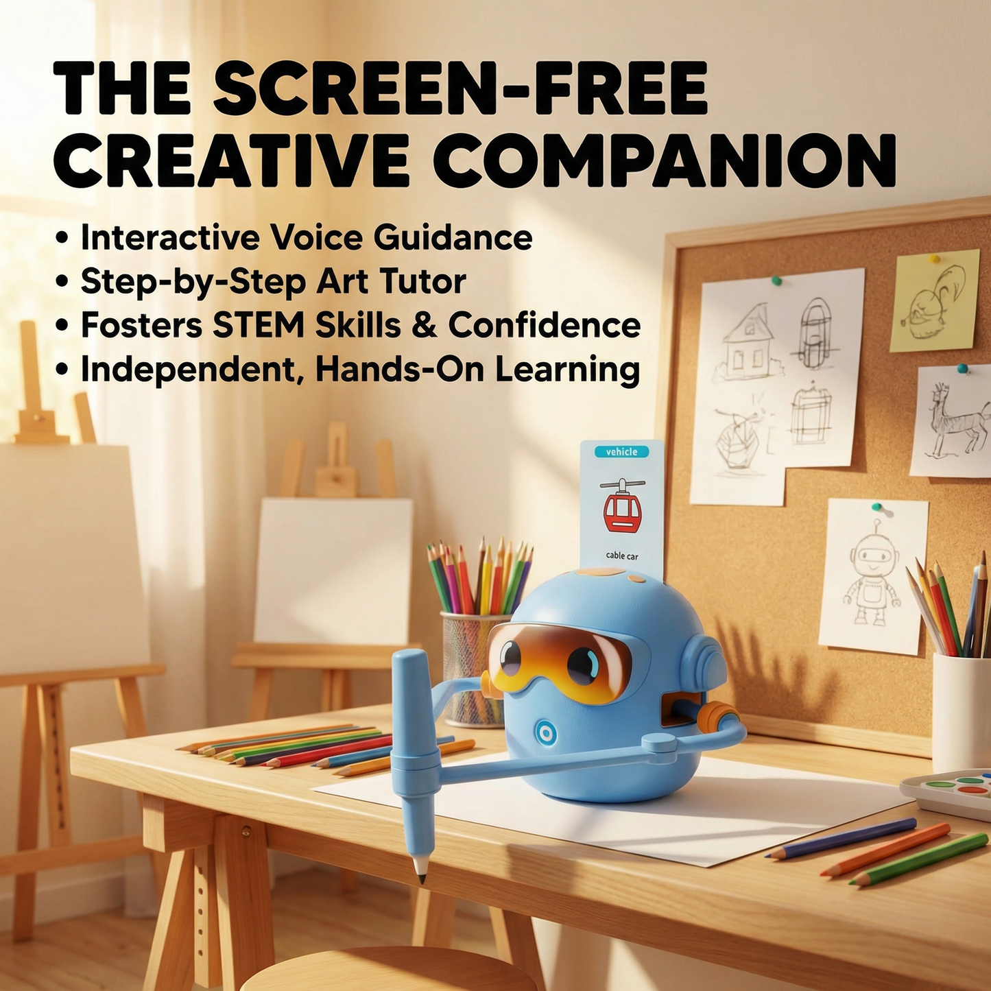 BrainBoost™ Art Learning Bot