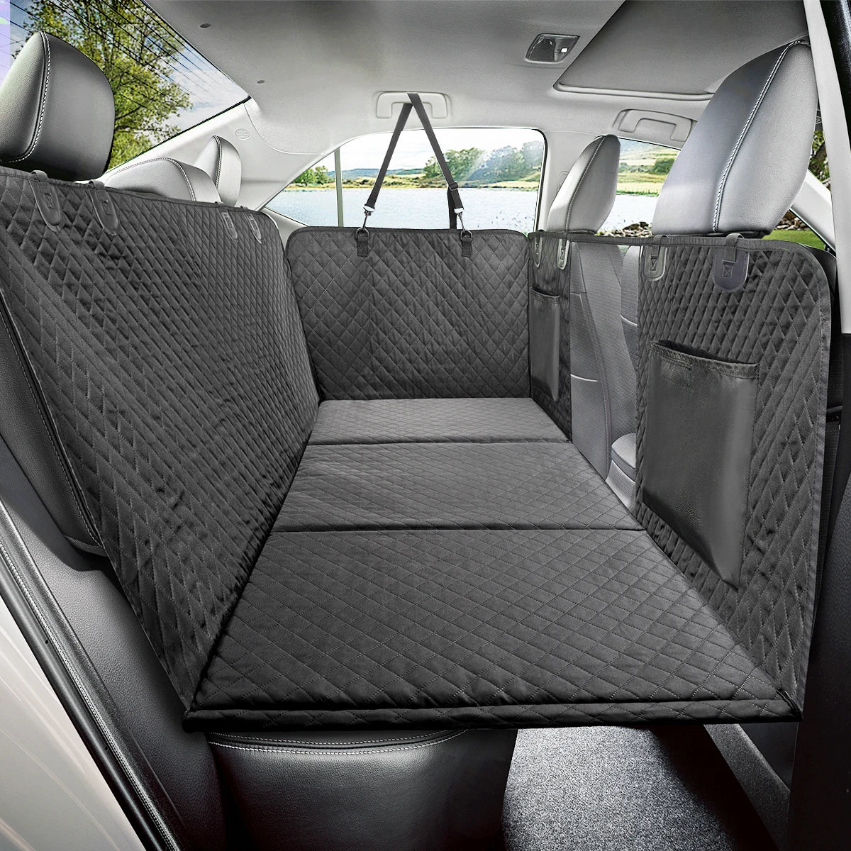 BackSeat Pro™ Hard-Bottom Dog Car Seat Extender