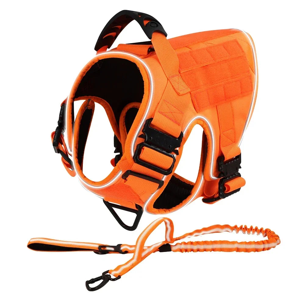 🐾 MYKONN™ TitanGuard Tactical Dog Harness