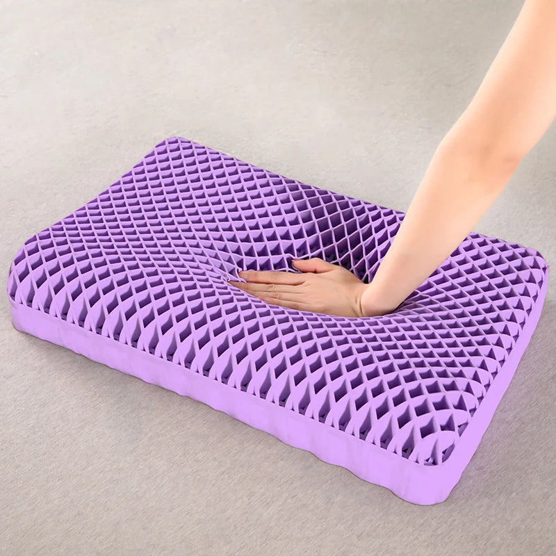 Breathable Air-Layer TPE Neck Pillow